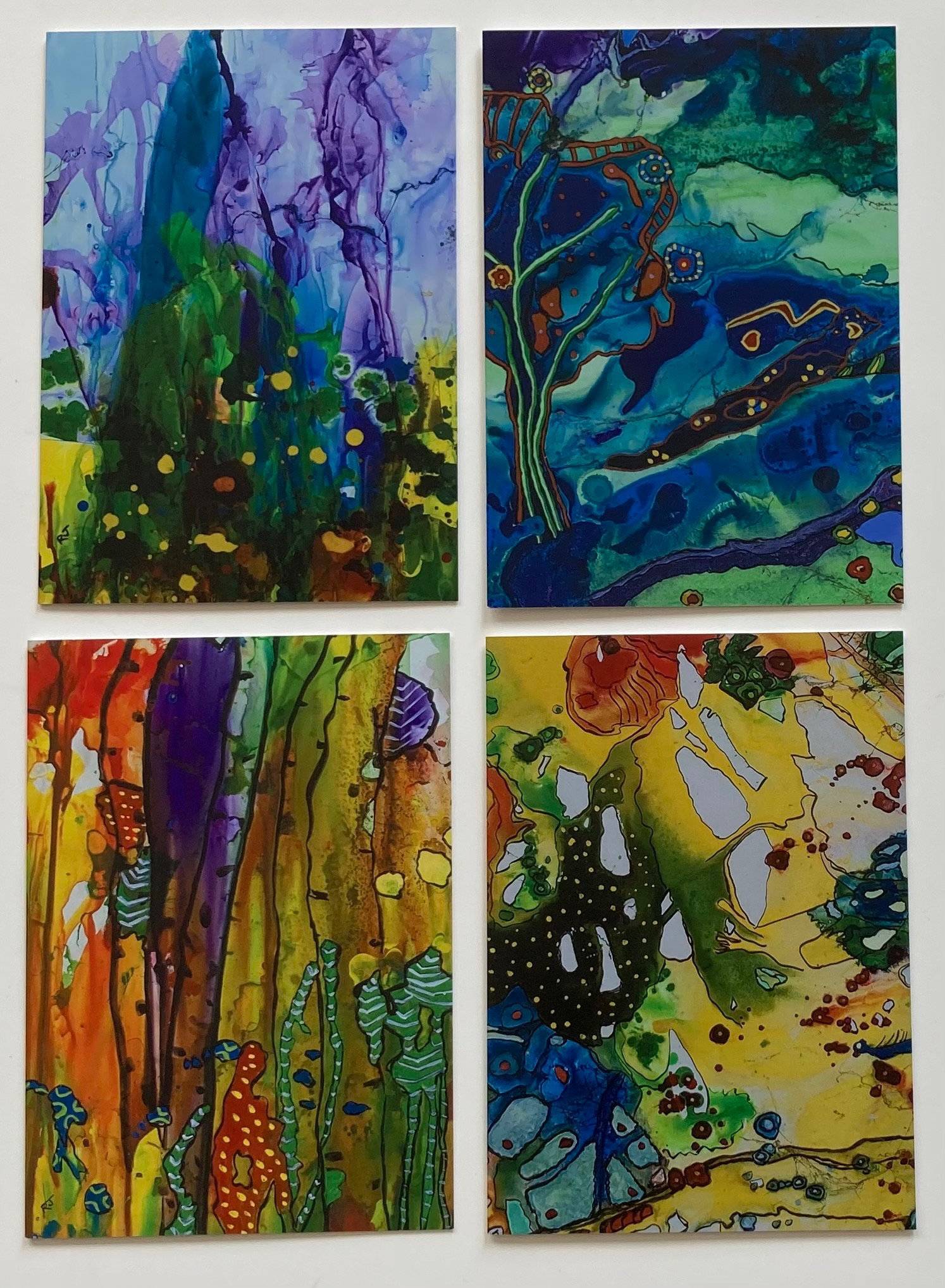 Boxed Greeting Cards - Set 9 by Rudite Jaunarajs